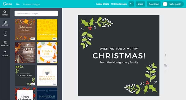 Use tools like Canva to optimize your images