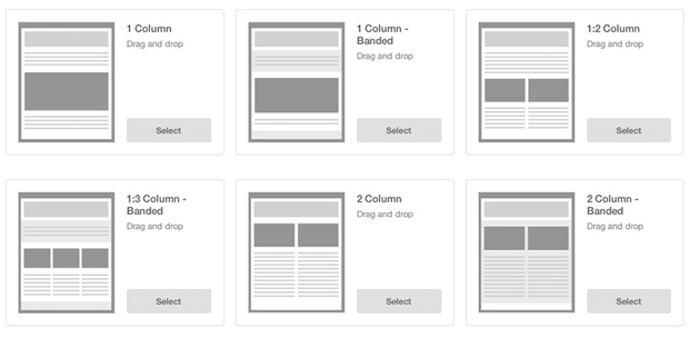 Image Templates in MailChimp