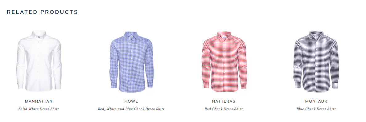 Mizzen And Main upsells with related products