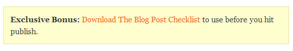 Syed Balkhi Blog Post Checklist