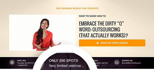 Bonnie Fahy Webinar Scarcity