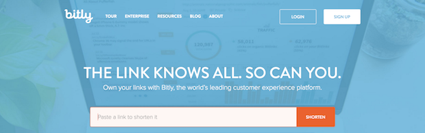 social media marketing tools - bitly