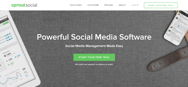 social marketing tools - sproutsocial