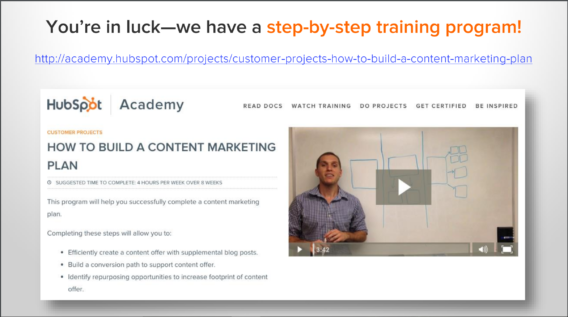 hubspot webinar pitch