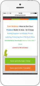 How ChinaImportal Increased Webinar Registrations 18% Using Yes/No Optins