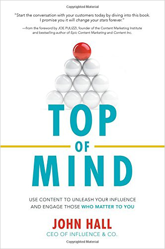 top of mind - best marketing books 2017