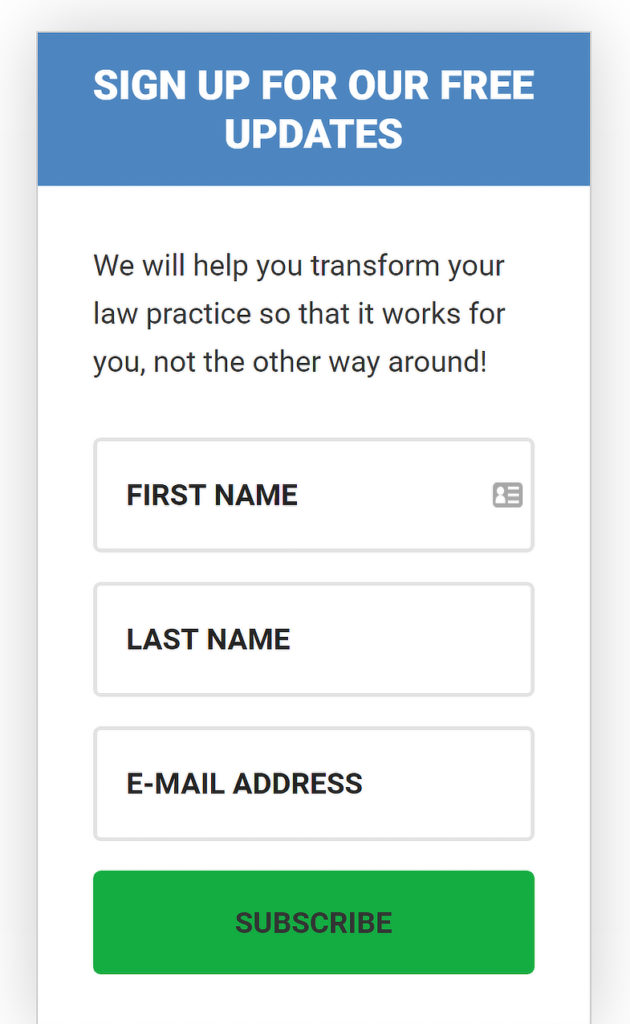 On Demand Law Office Sidebar Campaign