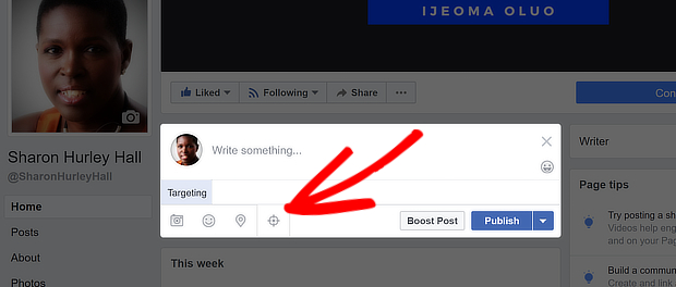 how to drive traffic to your facebook page targeting
