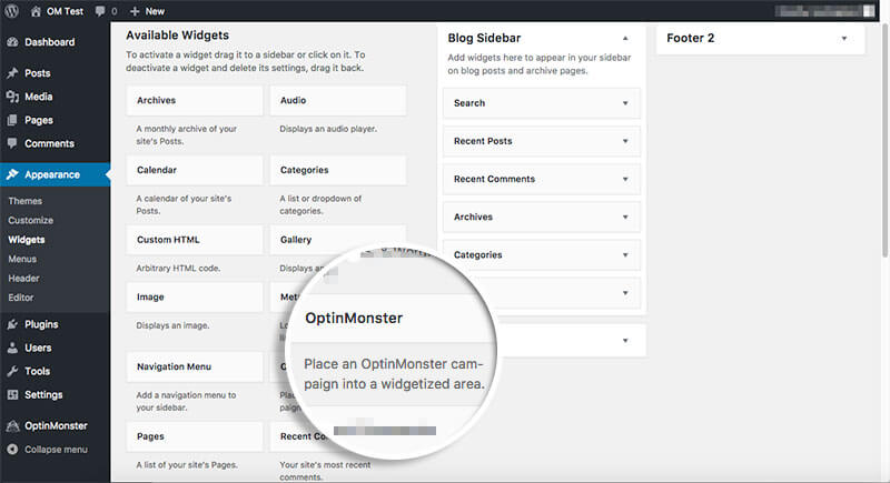 Add-OptinMonster-Widget-to-Sidebar