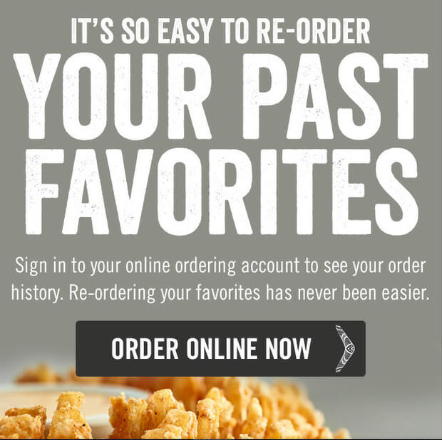 outback email newsletter example 2