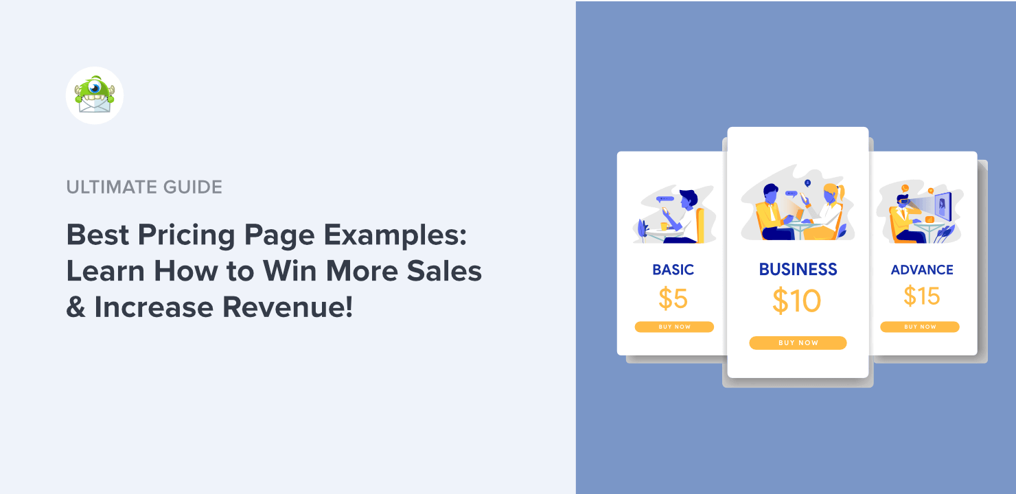 6 Pricing Page Examples to Help You Land More Sales