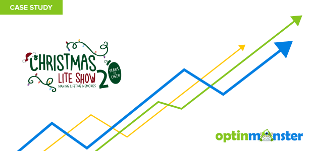 Christmas Lite Show used OptinMonster to add leads and sales for their email marketing and ecommerce