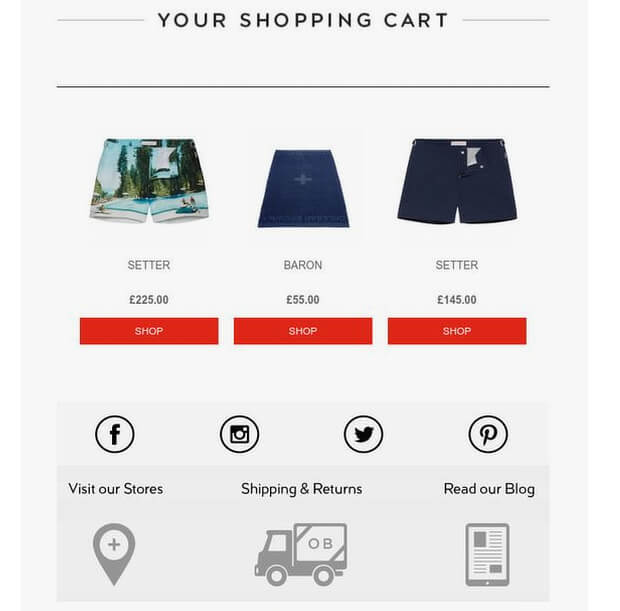 Abandoned cart email examples and 6 ways to reduce them