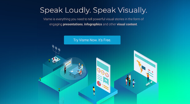 use visme for visual content creation