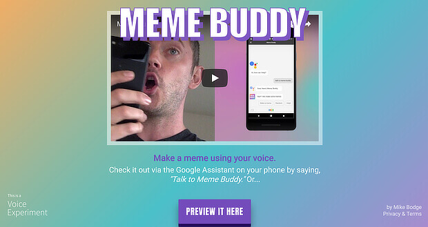 use meme buddy as a visual content creation tool