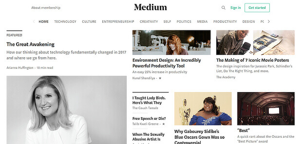 consider using medium as a news curation tool