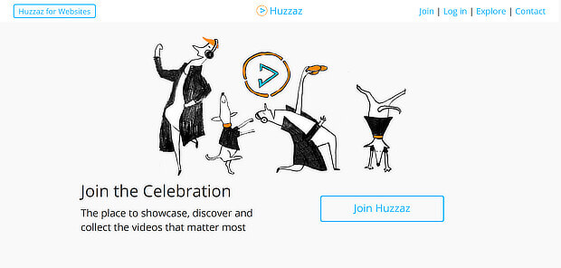 huzzazz is a video content curation tool