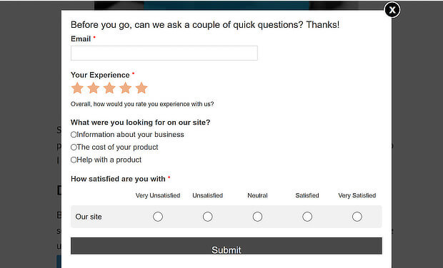 How to Create Popup Surveys & 50+ Popup Survey Question Examples