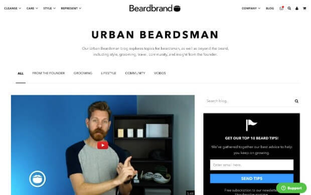 beardbrand blog