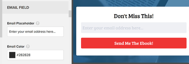 email placeholder new
