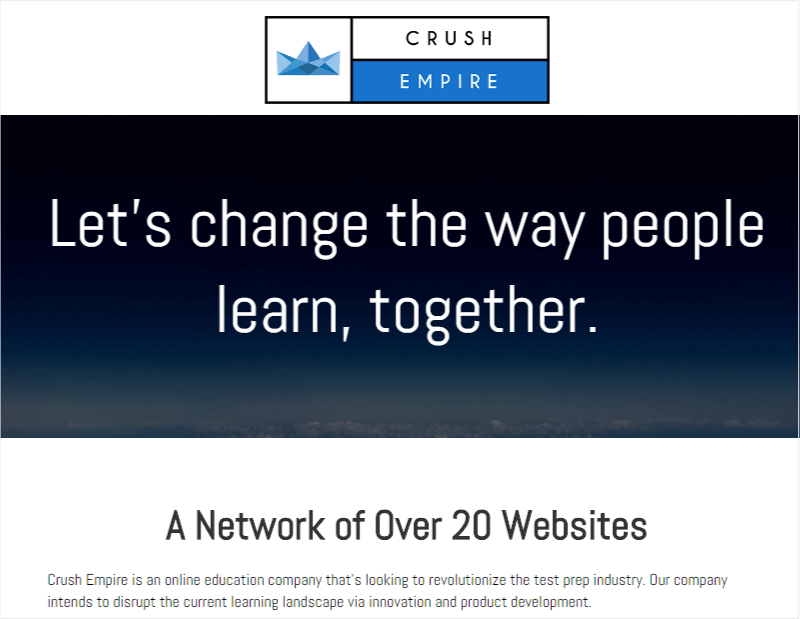 Crush Empire Generated 460 Sales In One Year Using OptinMonster