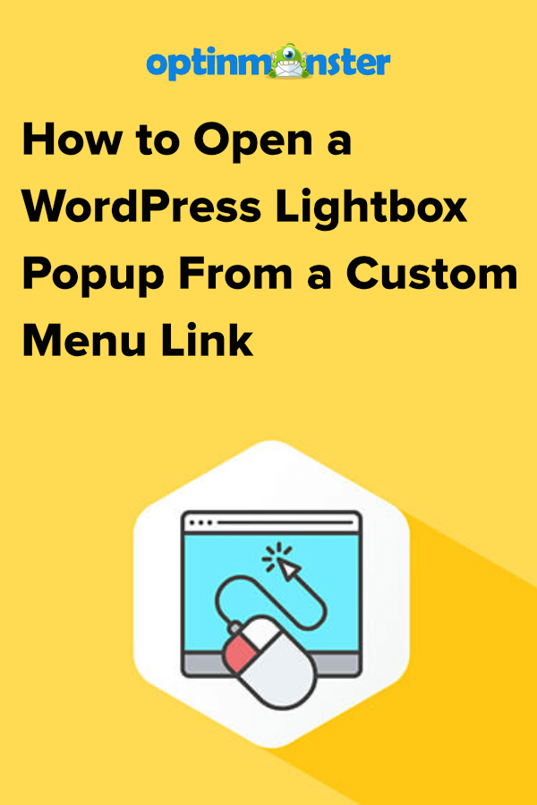 How to Open a WordPress Lightbox Popup From a Custom Menu Link
