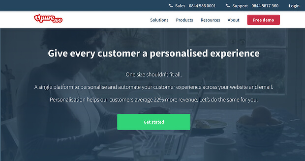 pure360 is ecommerce personalization software