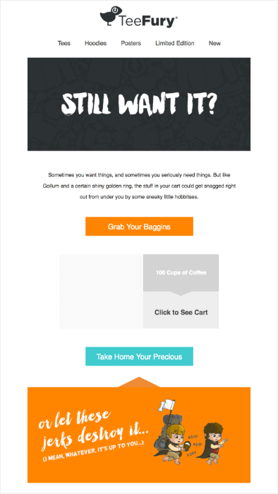 Eight examples of excellent ecommerce emails - ClickZ