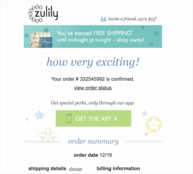 review my zulily orders