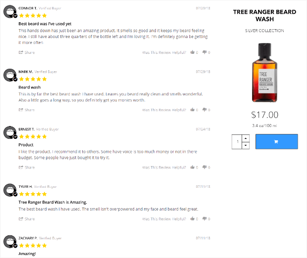 product reviews as social proof