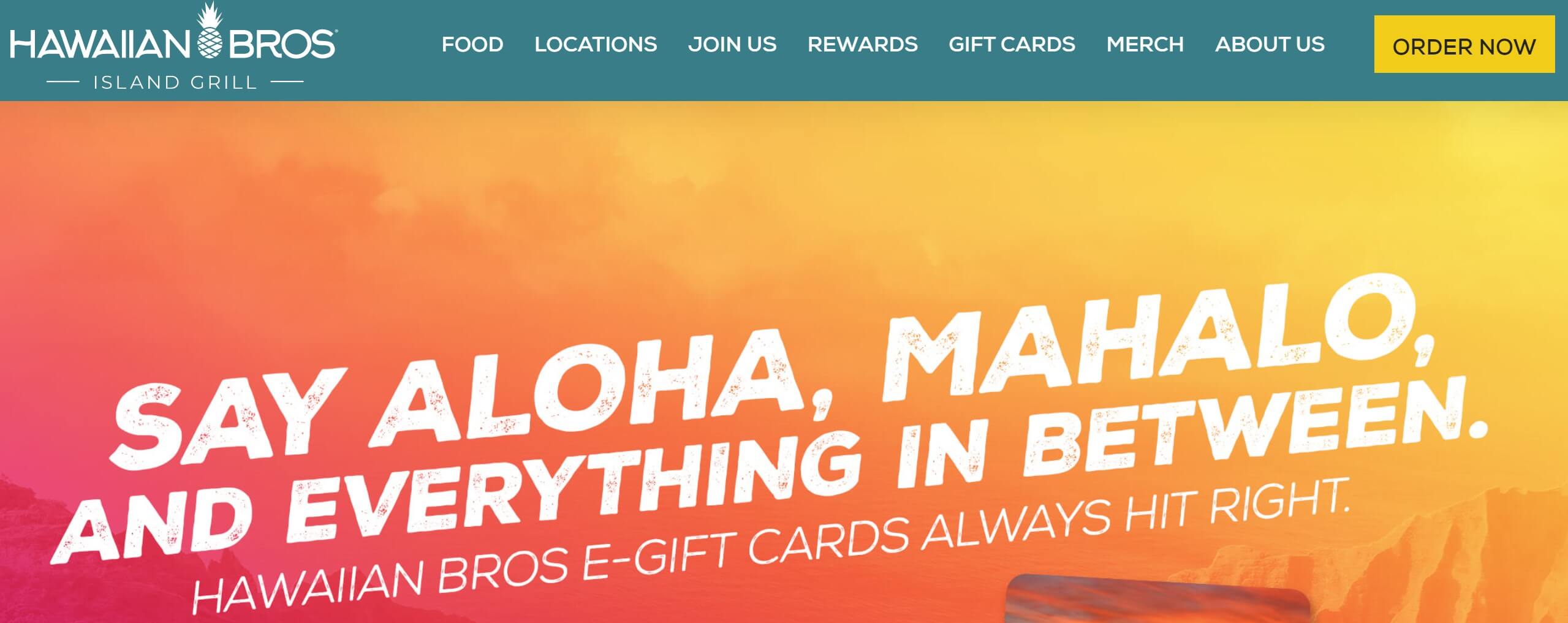 Hawaiian Bros site navigation for ecommerce seo