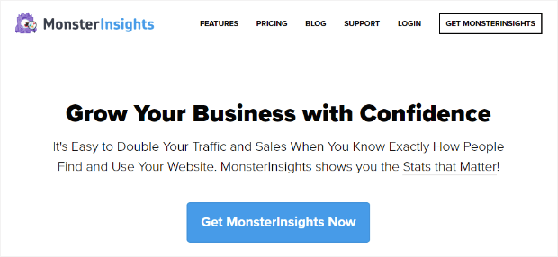 monsterinsights makes it so easy to know exactly how your site is performing