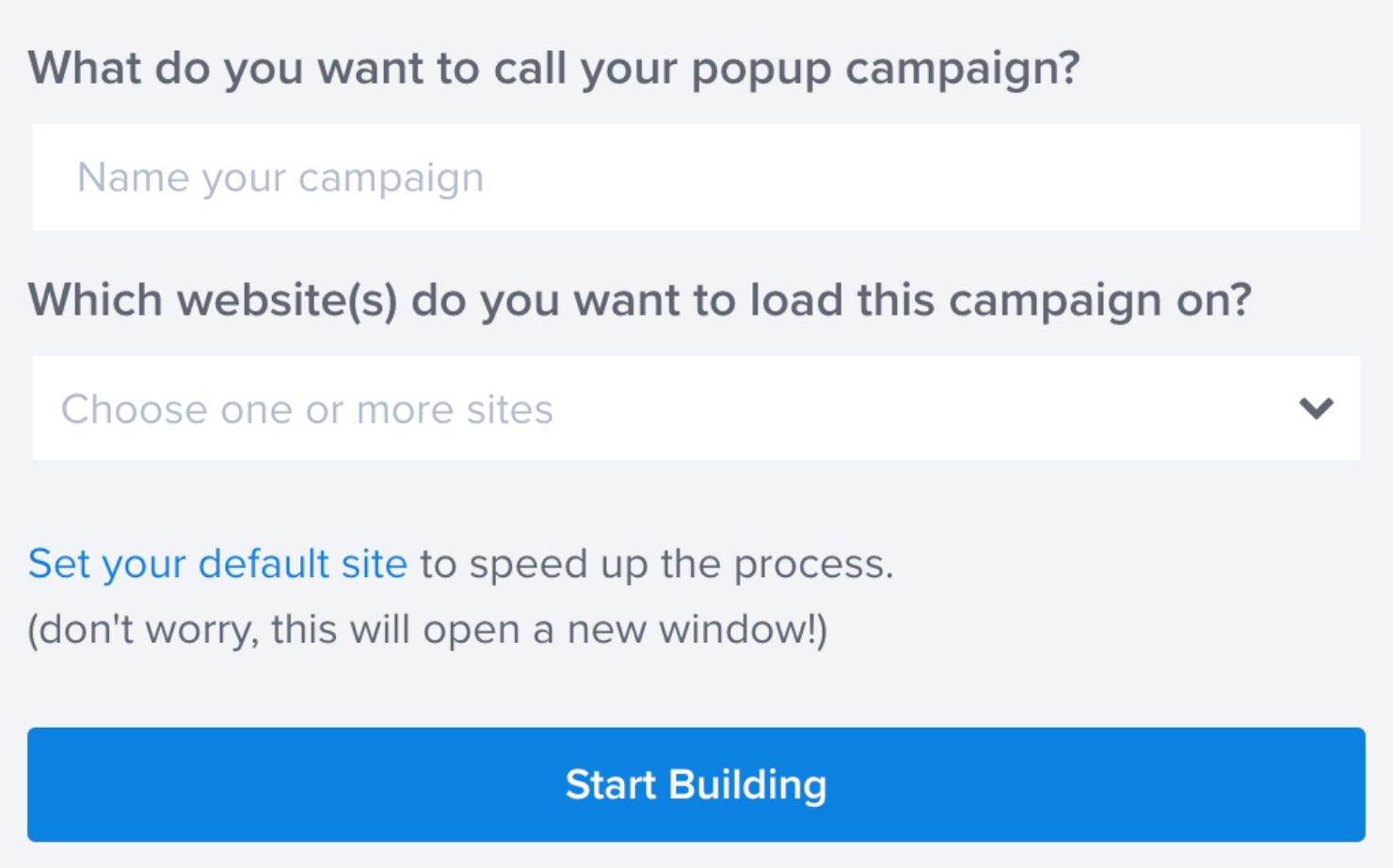 how to create location based popup