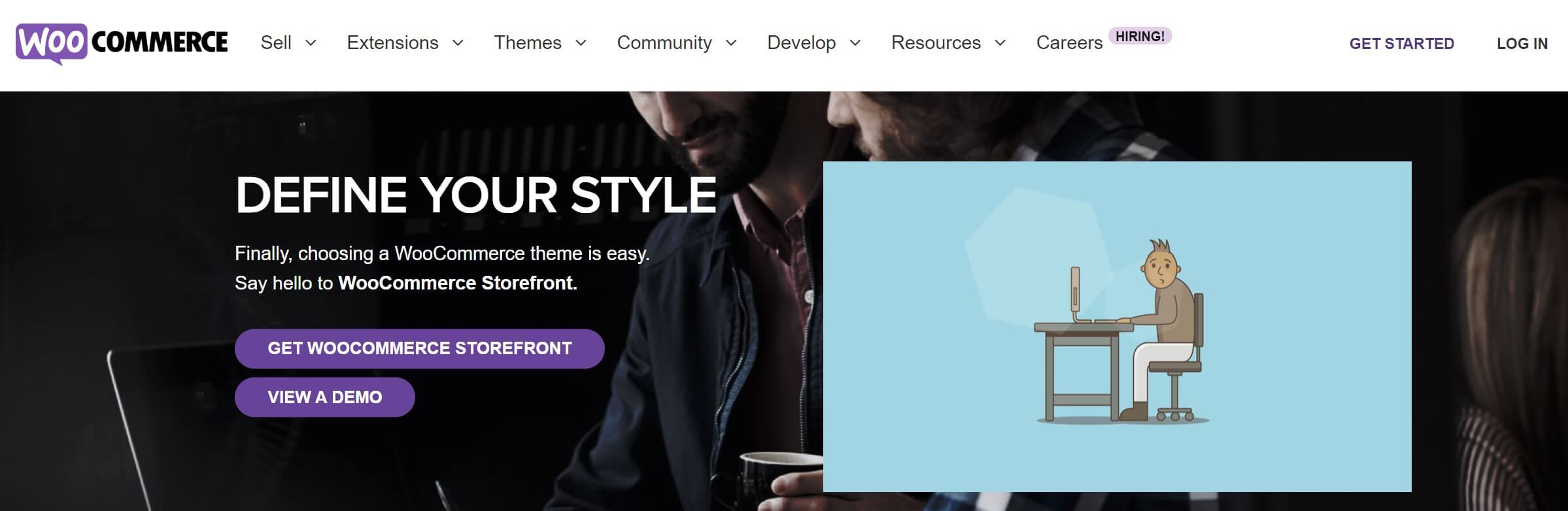 Storefront themes for WooCommerce optimization homepage