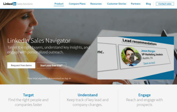 sales navigator by linkedin
