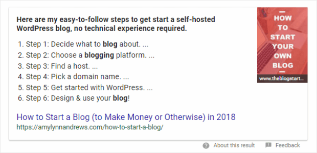 how to optimize for featured snippets
