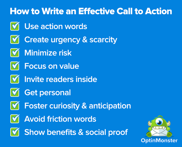 how to make a call to action in an essay