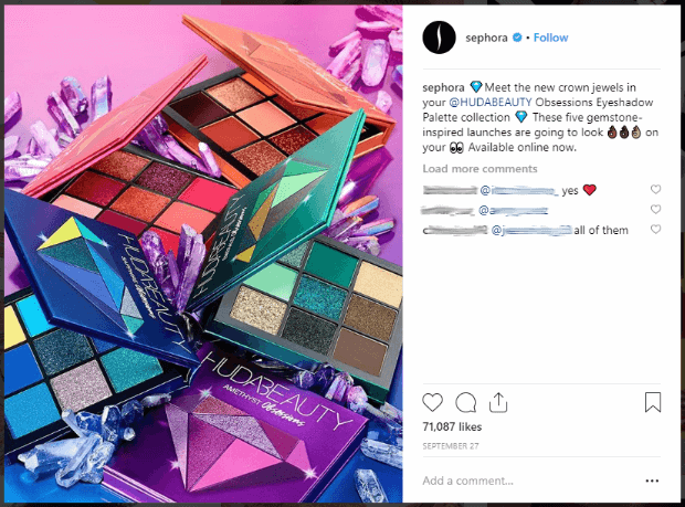 Sephora's gorgeous Instagram posts are goals