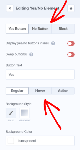 how to edit campaign buttons