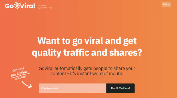 goviral partager automatiquement du contenu