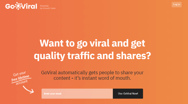 goviral partage automatiquement du contenu