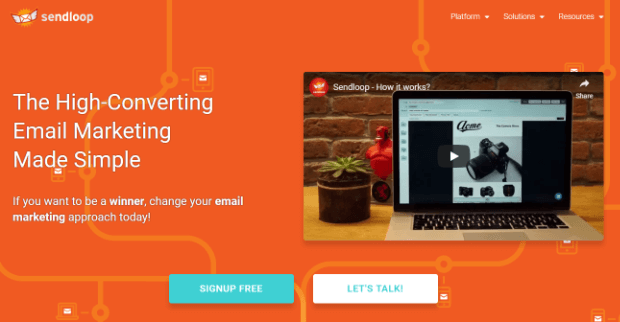 sendloop email marketing automation