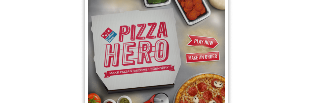 Dominos Pizza Hero - Gamification Marketing