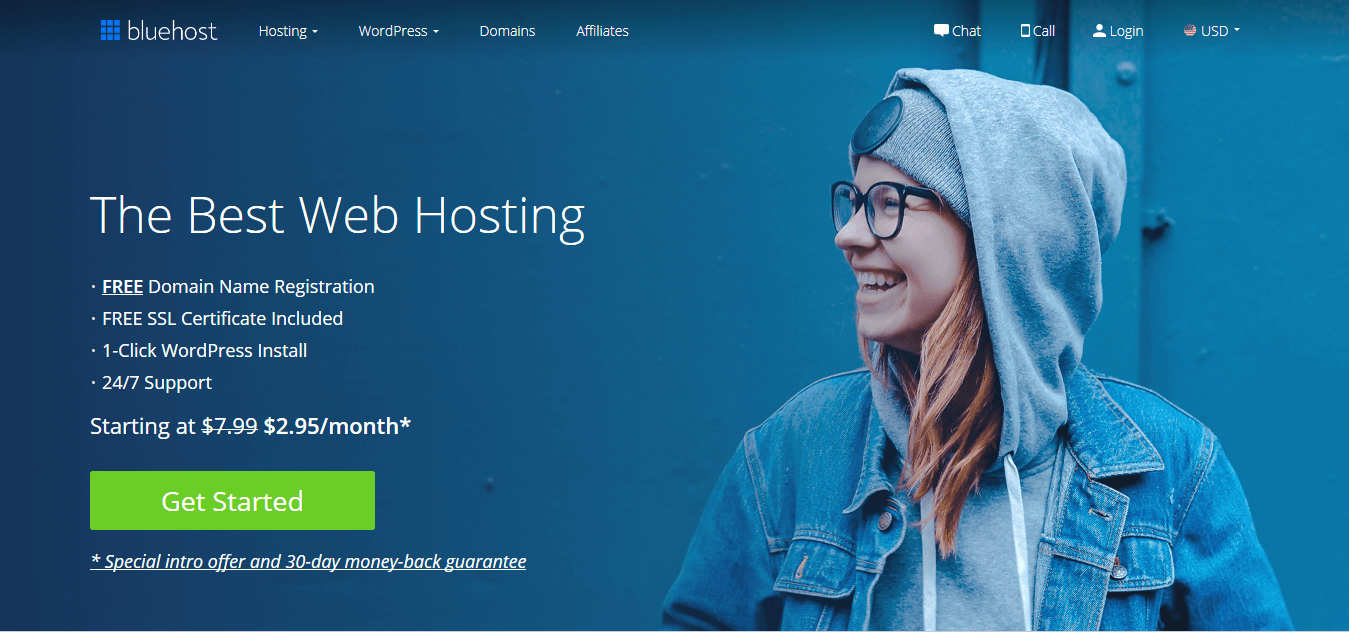 bluehost is always in our list of top hosting companies