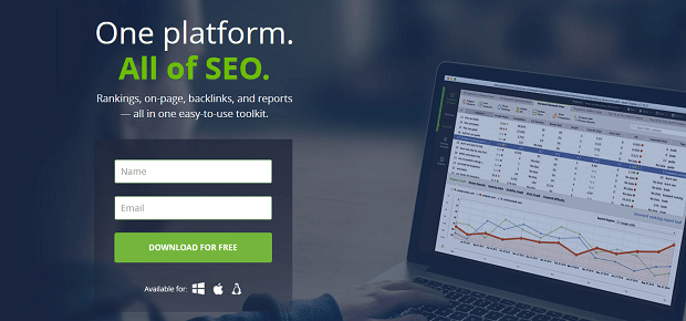 SEO PowerSuite competitor research tool