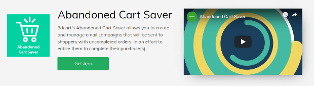 3dcart abandoned cart saver