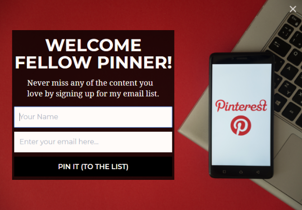 pinterest referrer detection campaign