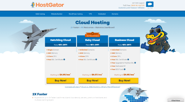 hostgator cloud