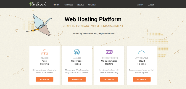 siteground managed wordpress hosting provider