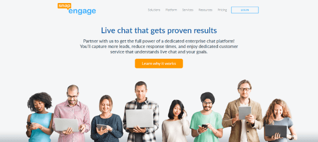 snapengage live chat software